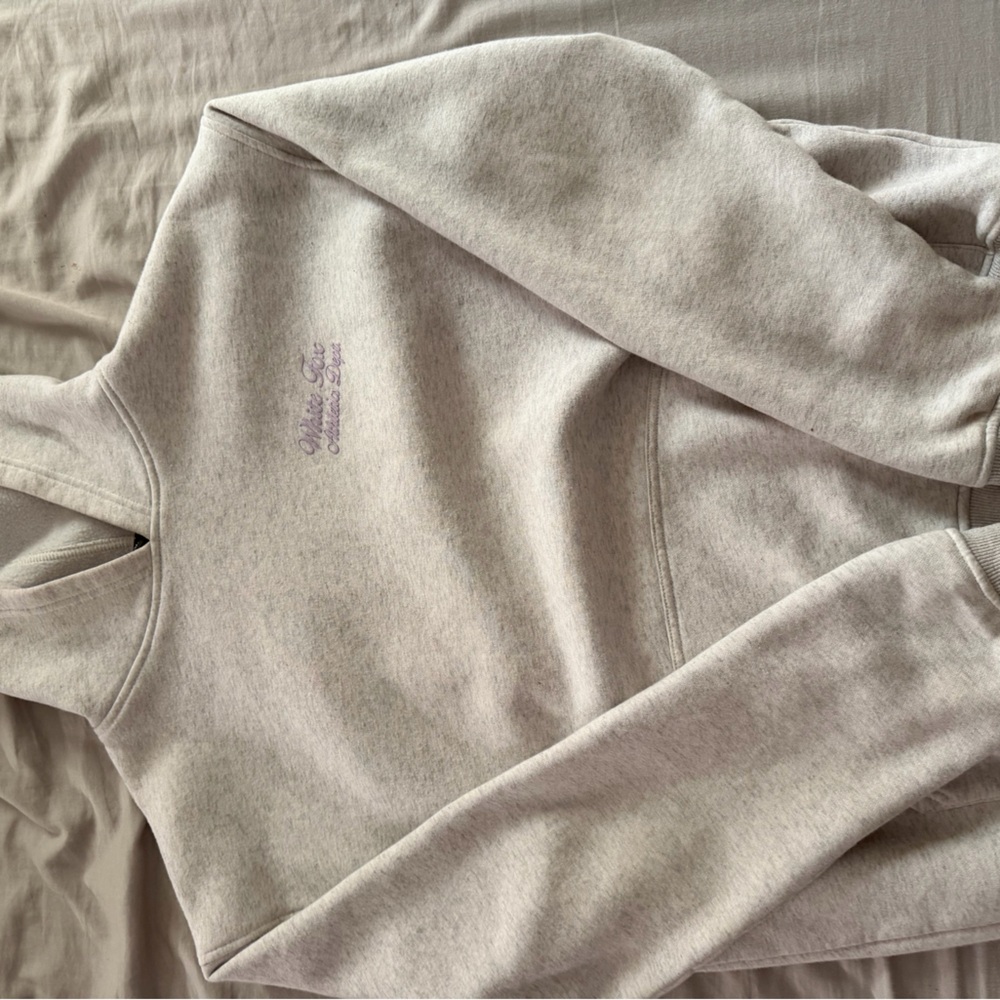 White Fox Boutique Gray Hoodie Athletics DEPT.